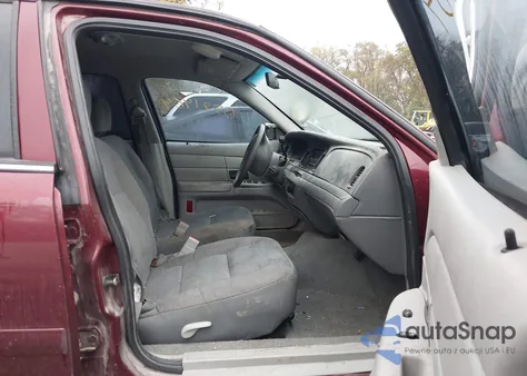 2004 Ford Crown Victoria Police из США, поврежденный, VIN 2FAFP71W44X178234